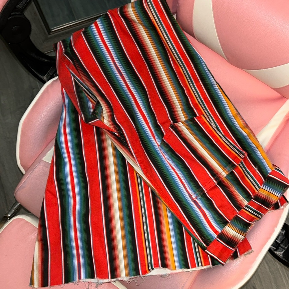 Serape Style L&B High Rise Flare Jeans Size 12